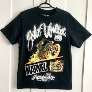 MARVEL X ECKO UNLTD, Collab, Ghost Rider, Mens, T Shirt, Size S, Good Condition